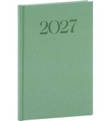 Týždenný diár Biella 2027, zelený