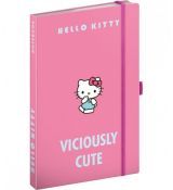 Notes Hello Kitty, linajkovaný, 13 x 21 cm