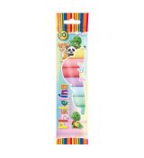 Plastelína JUNIOR 10 odtieňov, 200g Pastel