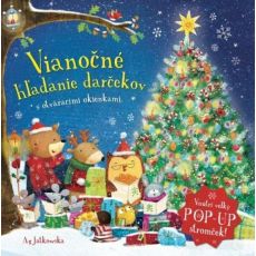 Vianočné hľadanie darčekov s otváracími okienkami
